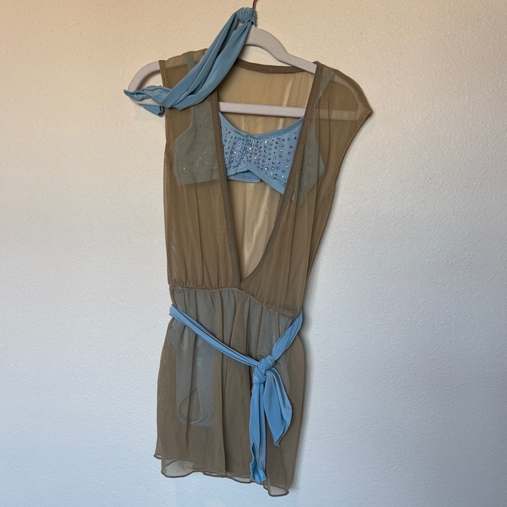 BP DESIGNS custom contemporary/lyrical dance costume- child intermediate